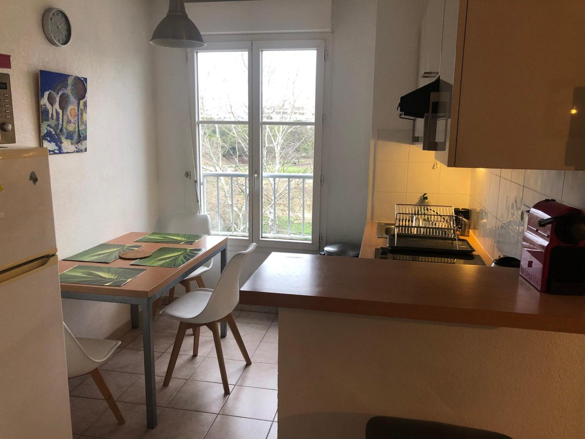 Appartamento Lumineux Avec Vue , Proche Centre Historique Montpellier Esterno foto